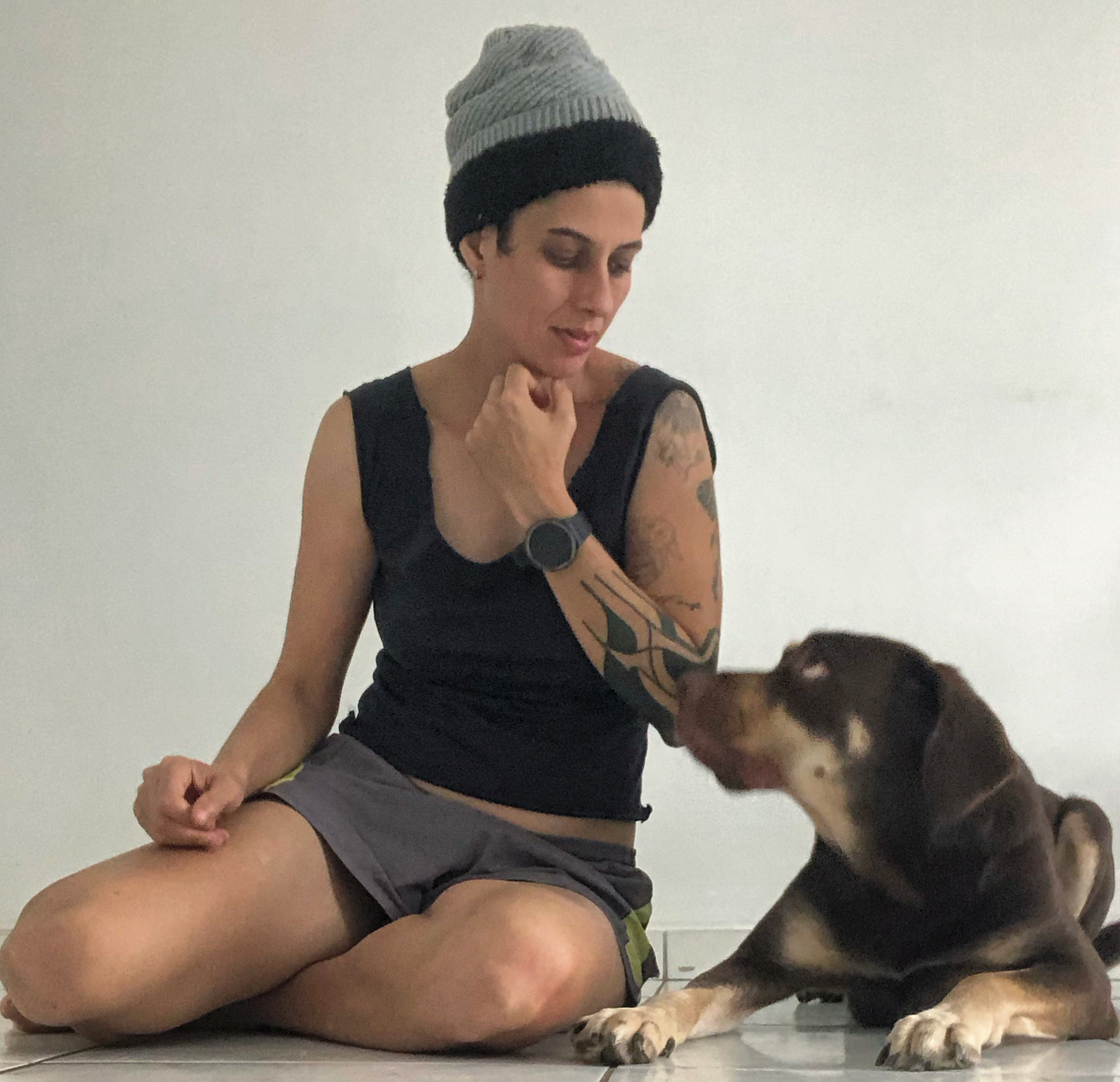 Maira Reis com o Apollo